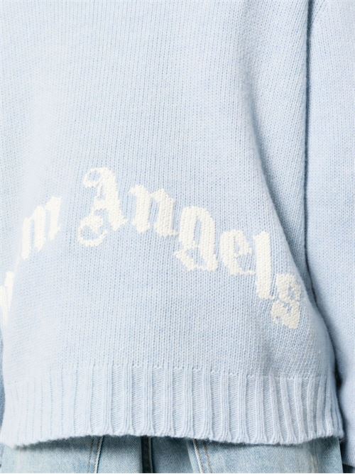 Sweater with logo PALM ANGELS | PMHE027C99KNI0014001